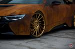 BMW i8 Austin Mahone Rusted by MetroWrapz on Vossen Wheels (VPS-305T) 2016 года
